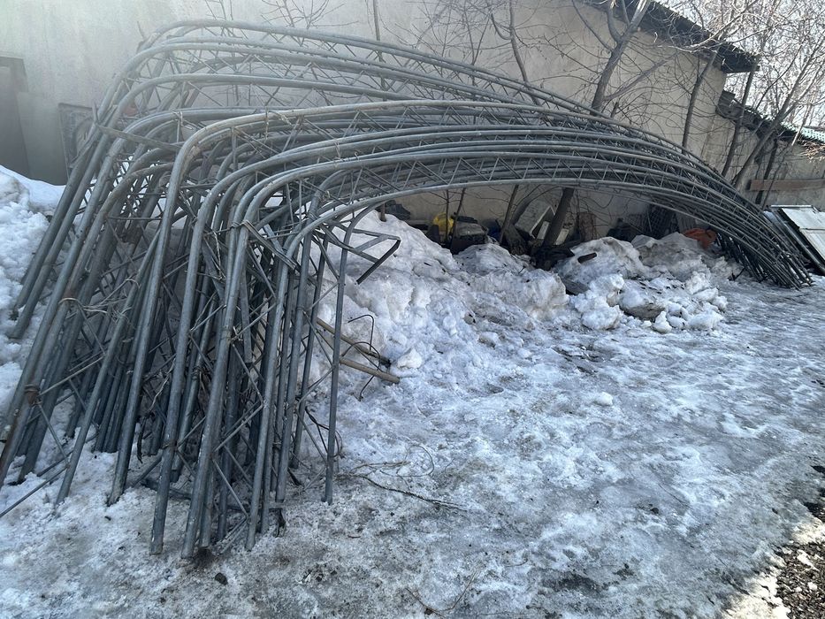 Фермы для навеса склады, теплица.