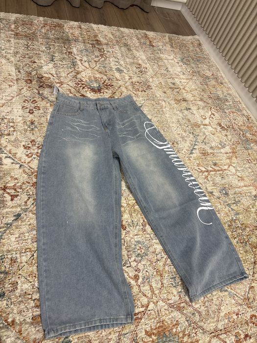 Джинсы Багги L,XL