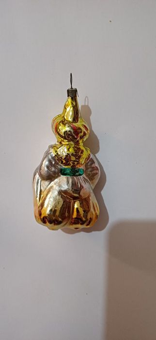 Ёлочная игрушка игрушки новогоднии СССР из стекла стекляная