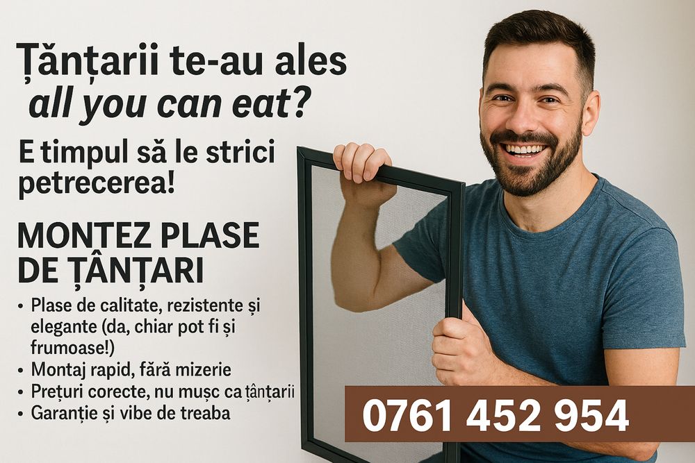 Plase de insecte/tantari