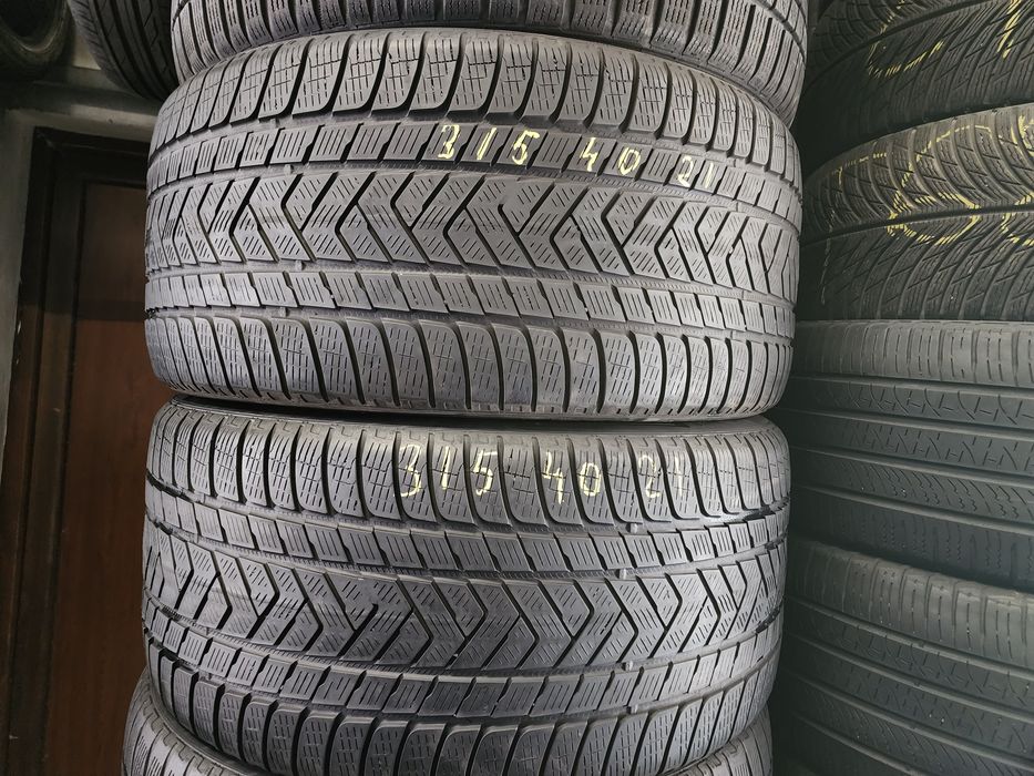 315 40 21 cu 275 45 21 set de 4 pirelli 2022 iarnă