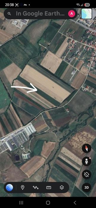 Teren agricol 31600mp Feldioara, Brasov