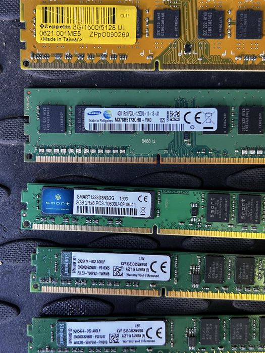 Оперативная память ddr 3 разные объёмы