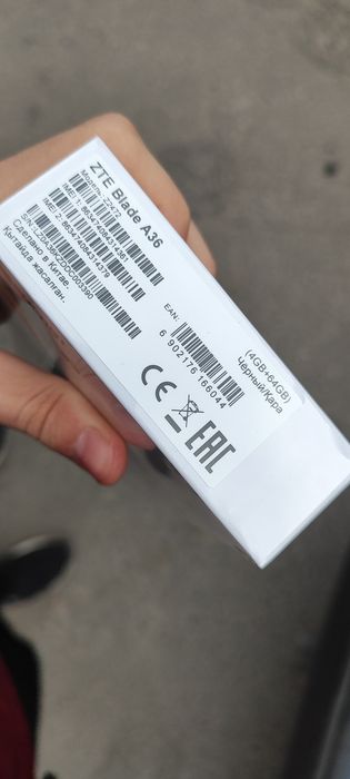 ZTE Blade A36 64Gb/12Gb RAM (В Чёрном цвете)