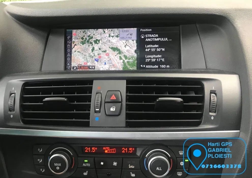 Update harti BMW 2025 CIC, CCC DVD HARTI NBT, Activare carplay bmw