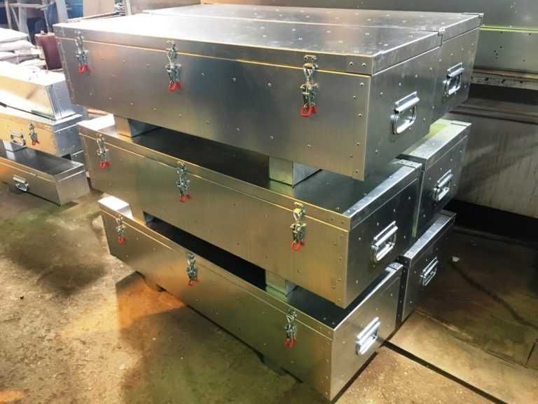 Ящики алюминиевые и стальные