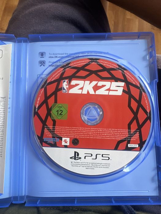 Диск PS5 NBA 2K25