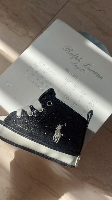 Бебешки обувки на марка  Ralph Lauren