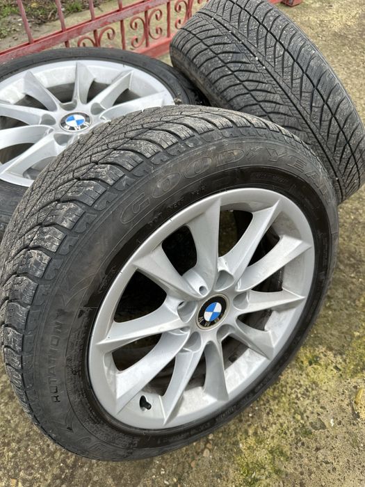 Jante originale bmw cauciucuri de iarna 5x120 r16