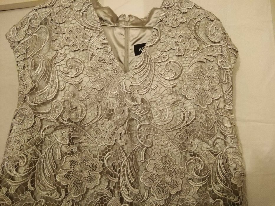 Rochie de ocazie cu dantela,model deosebit