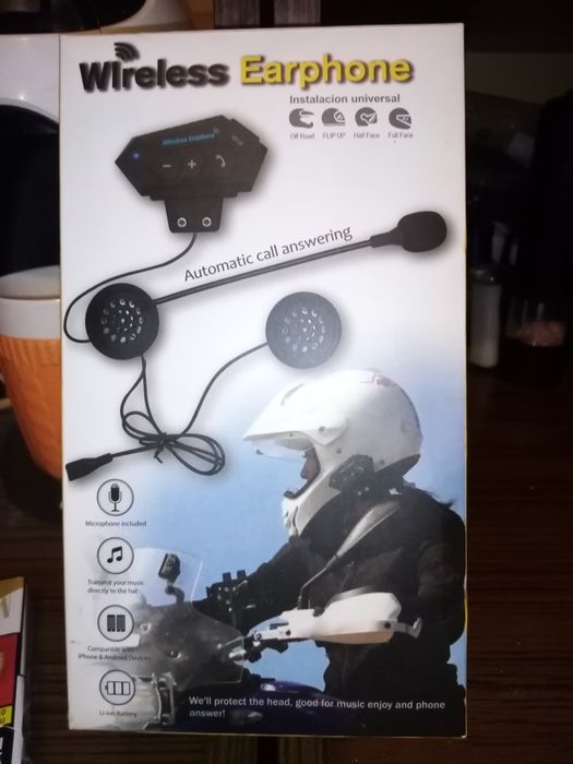 wireless за каска на мотор