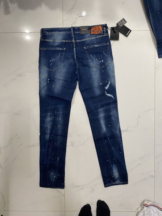 НОВО Мъжки Дънки DSQUARED2 с етикет Има останали размери 46 и 48