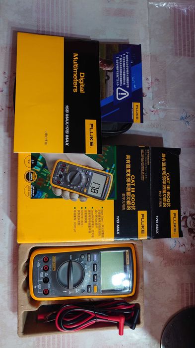 Цифровой мультиметр Fluke 17B Max-02,новый в упаковке