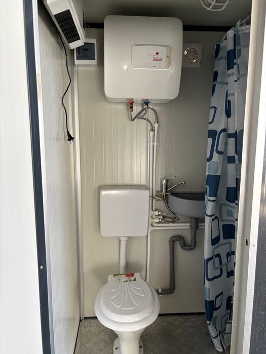 Toalete WC ecologice racordabile IZOLATE simple duble duș