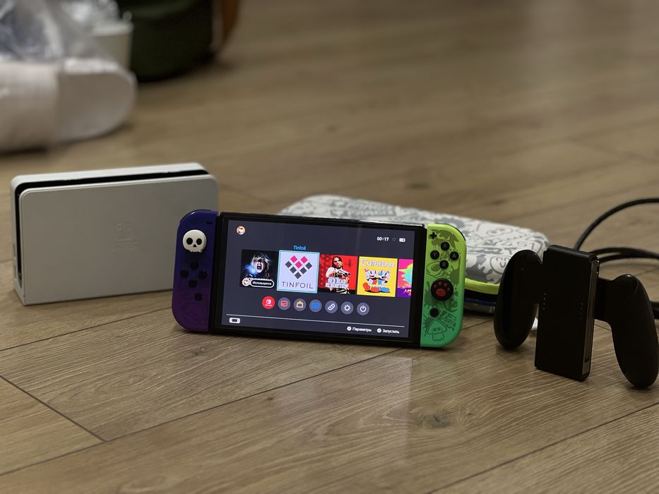 Прошитый Nintendo Switch Oled