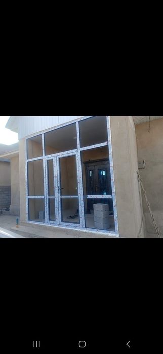 Услуги пластиковые Алюминиевые окна