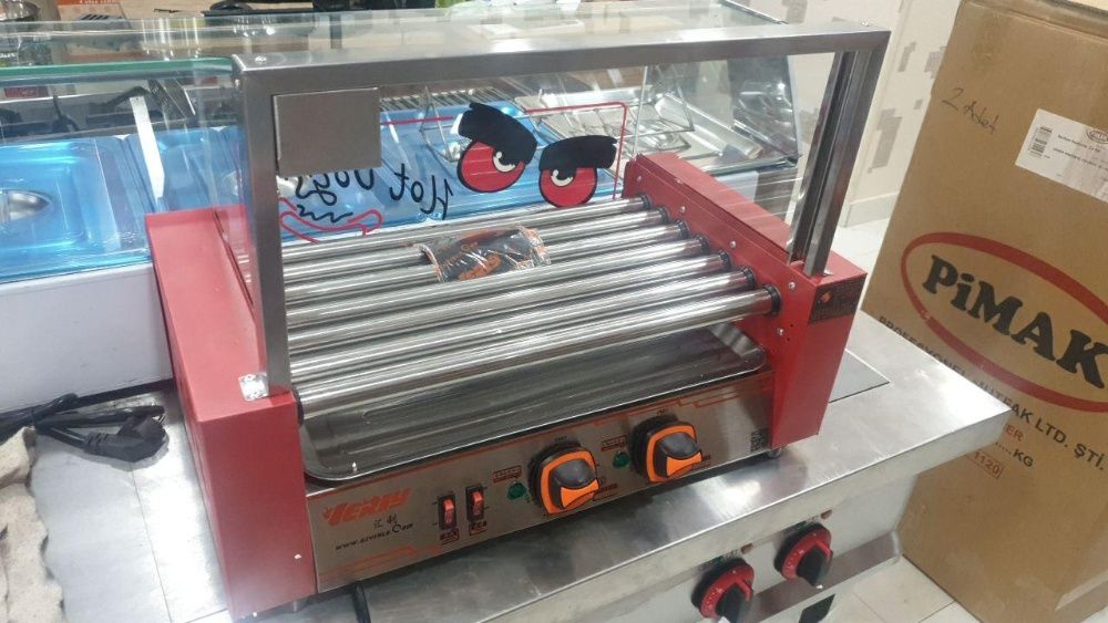 Сосиска аппарат 5 talik Hot Dog sosiska uchun OPTOM NARX