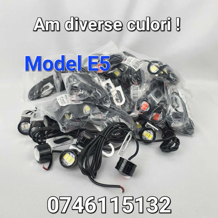 Led Stroboscopic-Flasher-Proiector-Proiectoare Moto Atv Motocicleta-E5