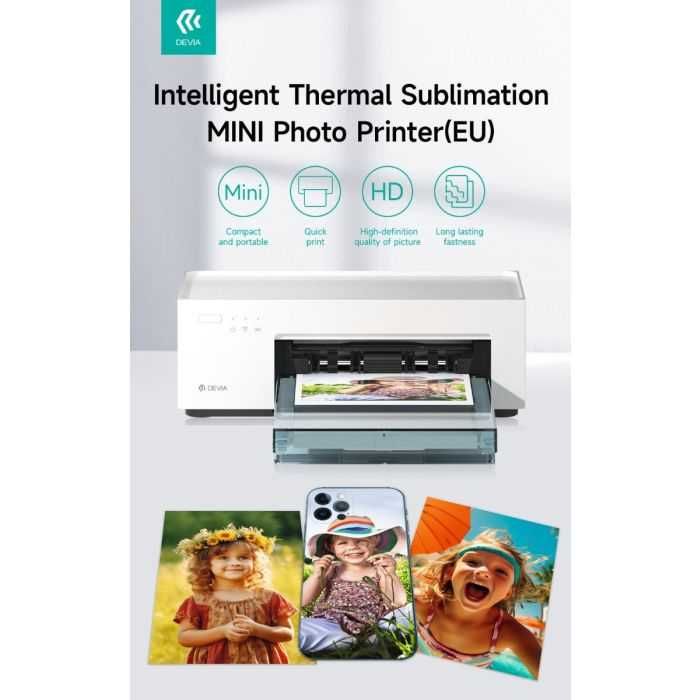 Devia Thermal Sublimation MINI Photo printer