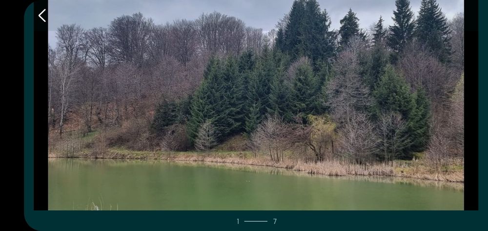 Teren cu lac in Com Nucșoara, sat Slatina ,jud Arges