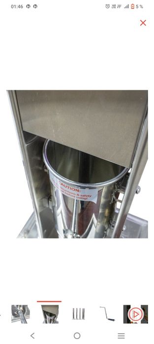 Колбасный шприц 3кг