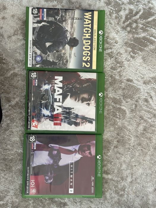 Xbox one+ три игры
