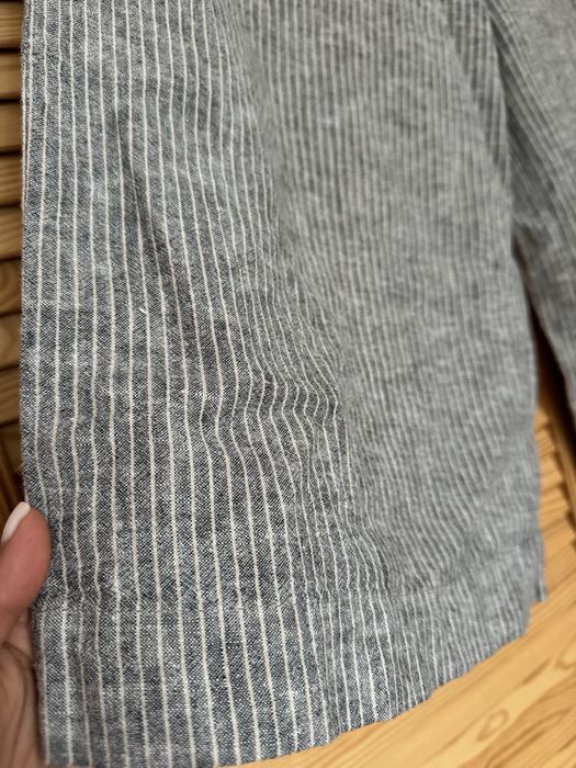 Pantaloni culotte 3/4 dungi