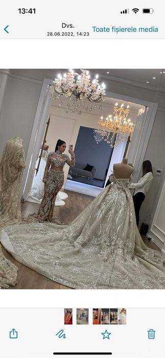 Rochie albina dyla