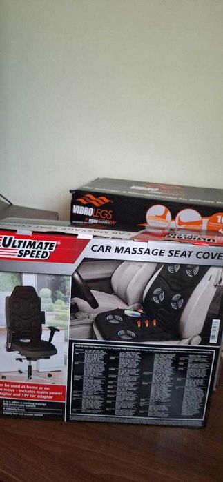 husa masaj  auto sau acasa , noua ,incalzire ,telecomanda ,pret 100lei