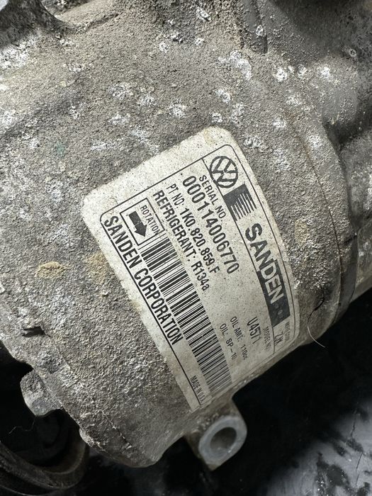 compresor clima Ac volkswagen Vw Golf 6 2.0 TDI 1.6 TDI CAYC CFFB