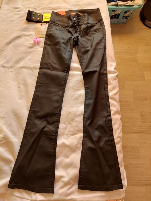 Pantalon dama cu curea mărimea xs