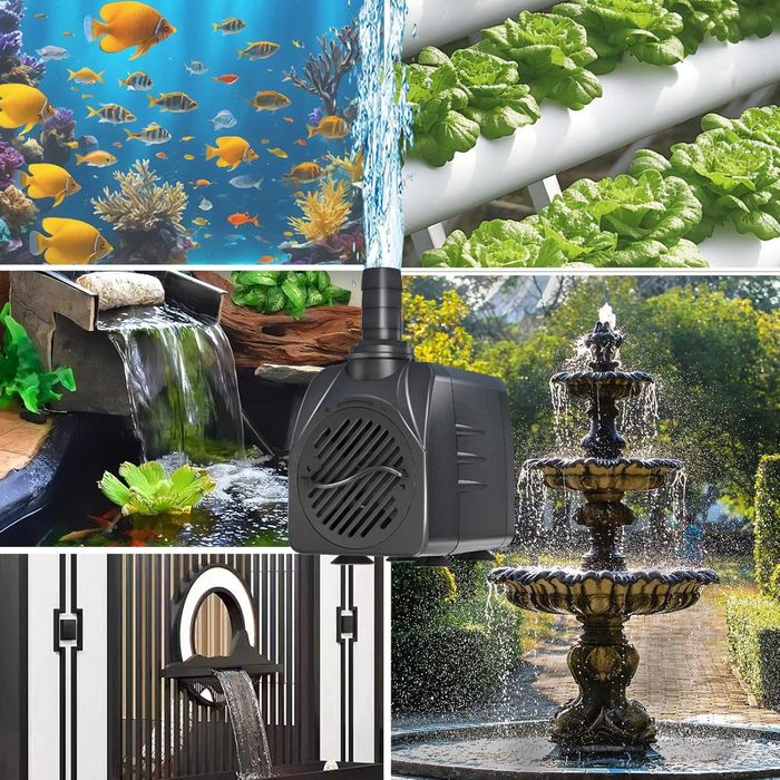 НОВА! Потопяема водна помпа 10W – 600 L/ч, тиха работа