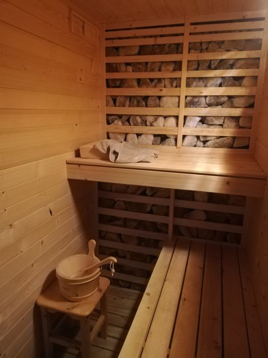 Sauna uscata combinata cu salina