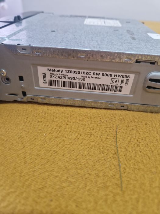 Radio cd player skoda