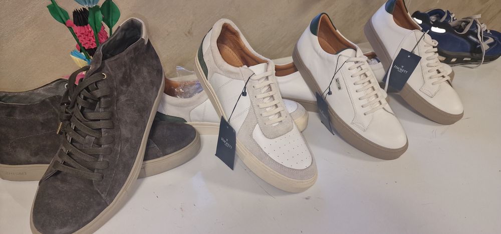 Incaltaminte din piele Hackett/blackstone/rebook/nike