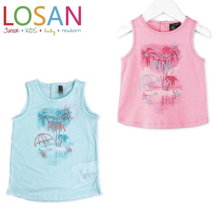 Тениски и къси панталонки Losan за момиче