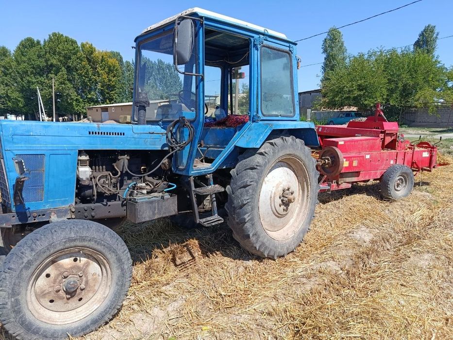 Belarus MTZ 80 & Zet 511 press padborshik