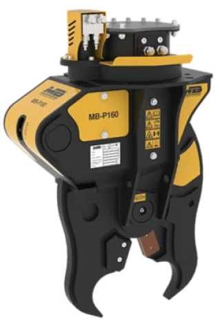 Foarfeca demolare pentru miniexcavatoare MB Crusher MB-P160