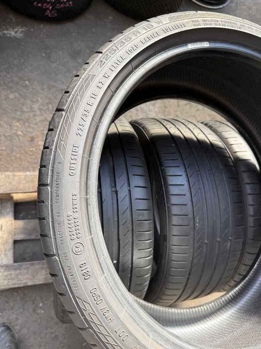 4x Anvelope Vara 225/35 R18 - Continental Conti Sport Contact 5