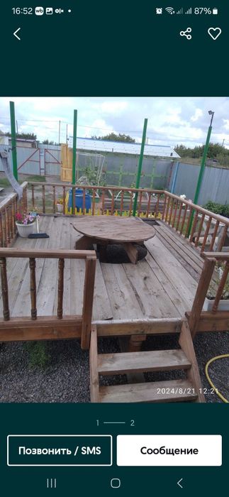 Тапчан для дачи,летней террасы