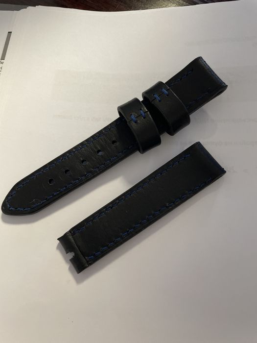 Каишка 22мм естествена кожа