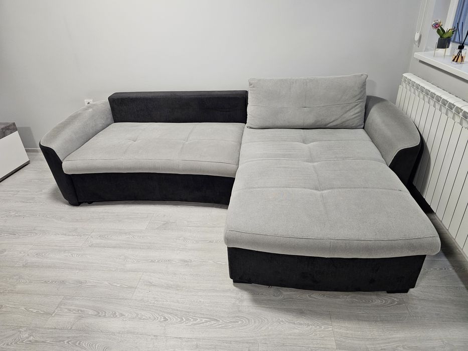 Ъглов диван с функция сън