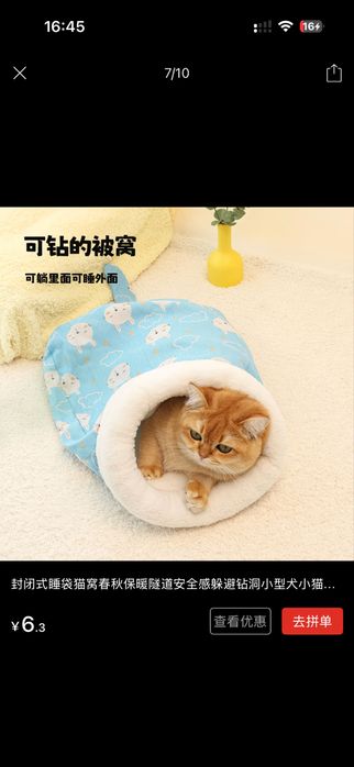 Продам ледажанку для кошек