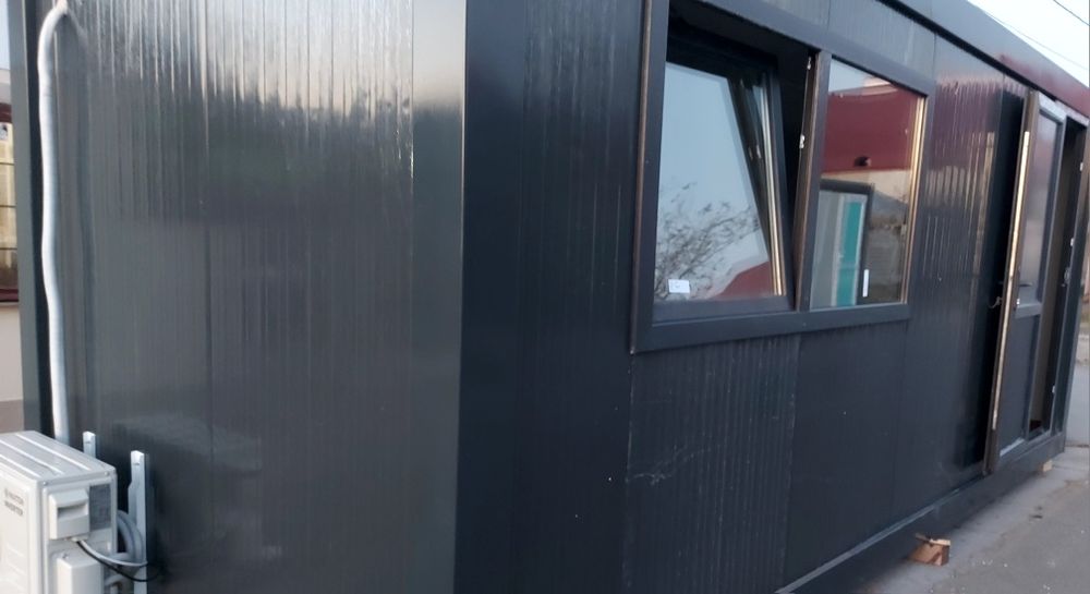 Vand container modular tip birou,cu AC și convertor