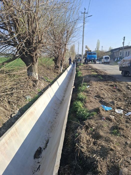 Ирригатсион лоток урнатамиз Монтаж киламиз барча хизматларимиз мавжуд
