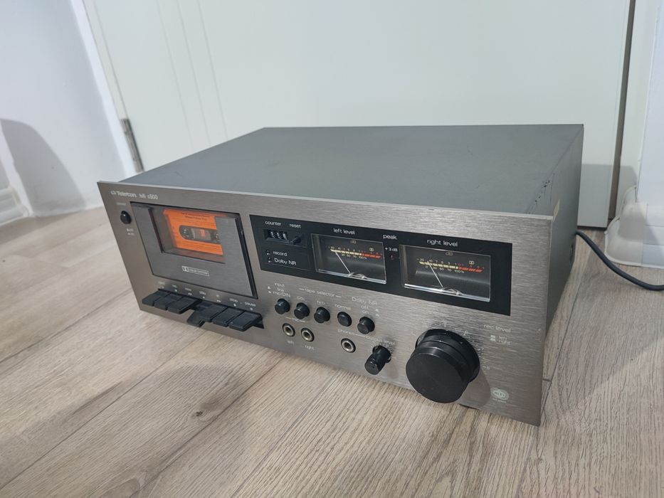Deck Teleton C500 hifi stereo cassette