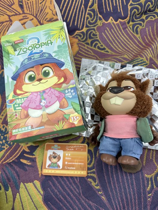 Продам игрушку Зверополис 2 оригинал miniso