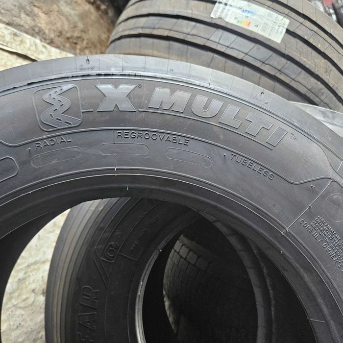 2 Нови гуми 355/50R22.5 Michelin X Multi Z 156K DOT2725 made in Spain