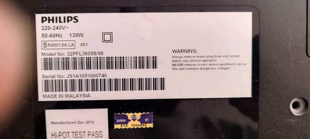 Продаётся телевизор Philips 32",не смарт
