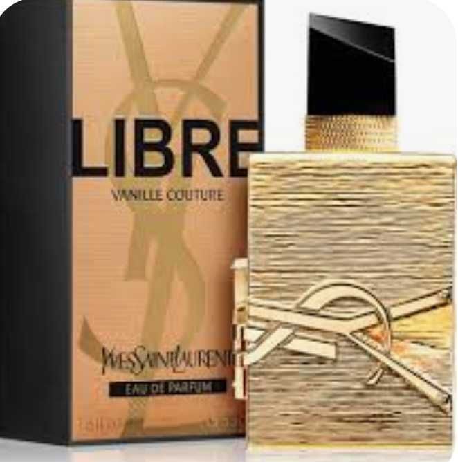 YSL Libre Vanille Couture, Dior Rouge 120, Laura Mercier